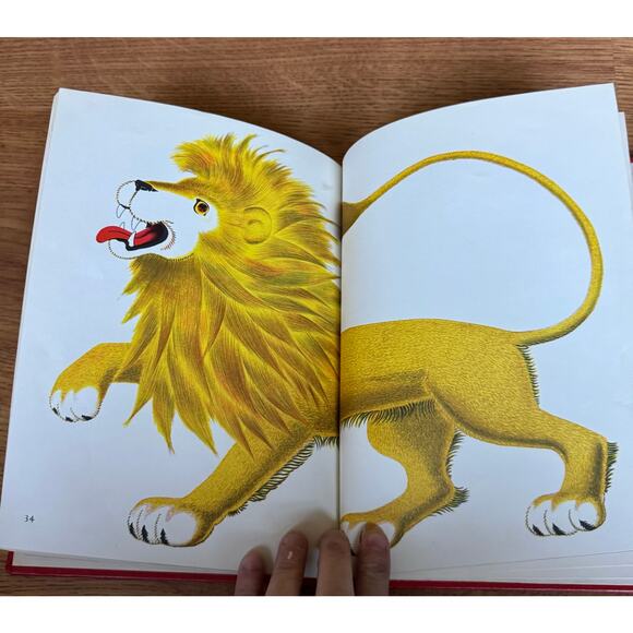 LION - William Pene du Bois hardback book - Picture 5 of 7